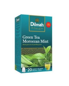 Zelený čaj, 20x1,5g, DILMAH, Moroccan Mint
