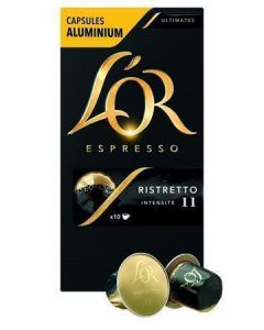 Kávové kapsle "L`OR Ristretto", 10 ks, JACOBS DOUWE EGBERTS