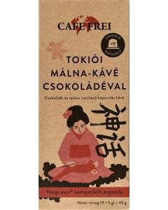 Kávové kapsle "Tokio" čokláda-malina, 9ks, CAFE FREI