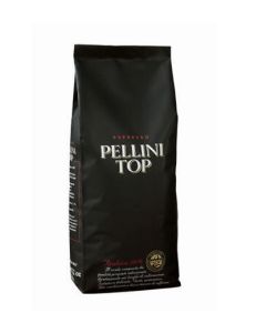 Káva zrnková, pražená, vakuově balené, 500 g, PELLINI "Top"