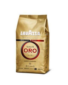 Káva "Qualita Oro", pražená, zrnková, 1000 g, LAVAZZA 68LAV00007