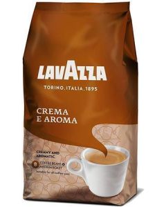 Káva "Crema e Aroma", pražená, zrnková, 1000 g, LAVAZZA 68LAV00009