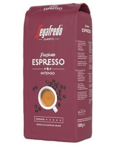 Káva "Passione Espresso", pražená, zrnková, vakuově balená, 1 000 g, SEGAFREDO 1594