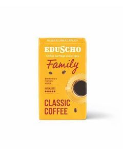 Káva "Family", pražená, mletá, 250 g, EDUSCHO 87049