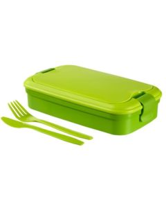 Box na jídlo "Grand Chef", zelená, 1,2 l, s příborem, CURVER 224315