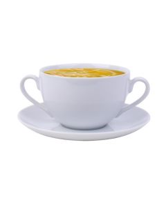 Polévková miska s podšálkem "Basic", sada 6 ks, 35 cl, ROTBERG
