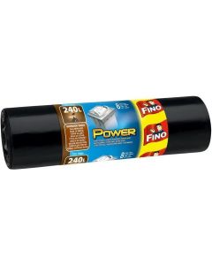 Pytle na odpadky "Power", 240 l, 8 ks, 43 µ, FINO 8571050022