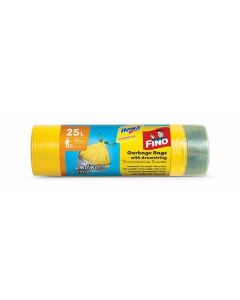 Pytle na odpadky "Perfect Close", zatahovací, 25 l, 20 ks, FINO