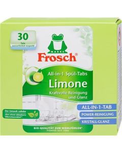 Tablety do myčky, limetka, 30 ks, FROSCH FR-6333