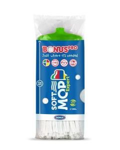 Náhradní mop "SoftMOP", zelená, průmyslové použití, 1 ks, BONUS B993