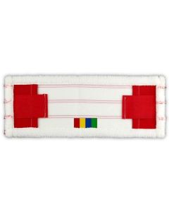 Návlek na plochý mop "Micro FlatMOP", 40 cm, s úchyty a kapsami, mikrovlákno, BONUS B258