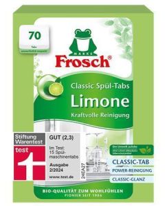 Tablety do myčky, limetka, 70 ks, FROSCH FR-5869-6