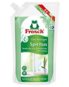Čistič na skla a okna, s lihem, náplň, 950 ml, FROSCH FR-5395