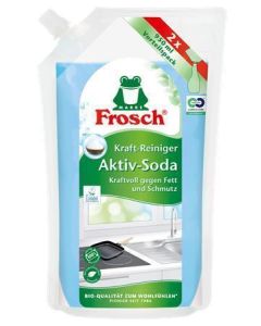 Čistič do kuchyně s přírodní sodou, náplň, 950 ml, FROSCH FR-5396