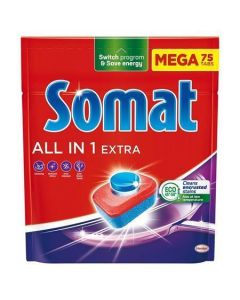 Tablety do myčky "All in 1 Extra", 75 ks, SOMAT 31050088