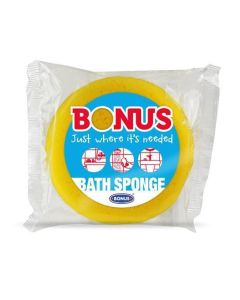 Koupelová houba, různé barvy, kulatá, BONUS B354