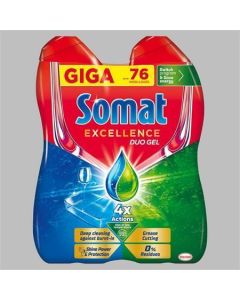 Gel do myčky "Excellence Duo Gel", 2x 684 ml, SOMAT 28311