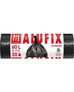 Pytle na odpadky, 60 l, 20 ks, ALUFIX