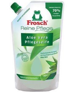 Tekuté mýdlo, náplň, aloe vera, 0,5 l, FROSCH