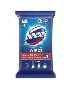 Čisticí ubrousky, oceán, 60ks, DOMESTOS