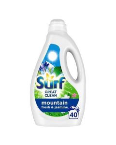 Prací gel "Mountain Fresh", 40 dávek, 2 l, jasmín, SURF