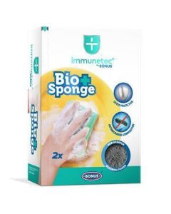 Houba na mytí nádobí "Bio Sponge Immunetec", 2 ks, BONUS B693