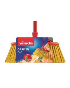 Smeták, pro exteriéry, VILEDA "2in1 Garden"