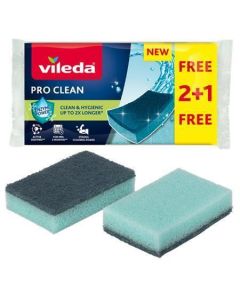Houba na nádobí "Pro Clean", modrá, 2 ks, VILEDA