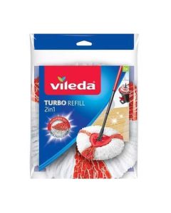 Náhradní mop "Turbo 2v1", rotační, 2v1, 2 ks, VILEDA F22274