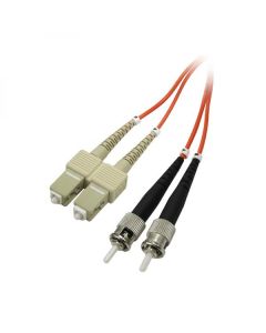 Optický Patch Cord Multi mod (50/125), ST - SC, 1m, economy, DOPRODEJ