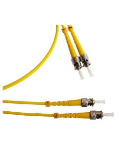 Optický Patch Cord Single mod (9/125), 2xST - 2xST, 2m, economy