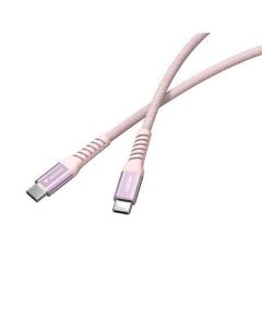 USB kabel, růžová, USB-C / USB-C, 1,2 m, 100W, magnetický, VERBATIM 31857