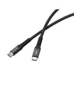 USB kabel, černá, USB-C / USB-C, 1,2 m, 60W, magnetický, VERBATIM 31859