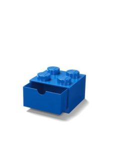 Úložný box se zásuvkou "Brick 2x2", modrá, LEGO 40201731