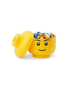 Úložný box ve tvaru hlavy minifigurky, Boy, velký, LEGO 40321724