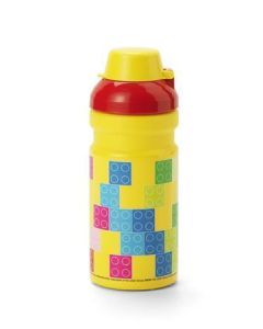 Láhev "Brick", žluto-červená, 390 ml, LEGO 40560801