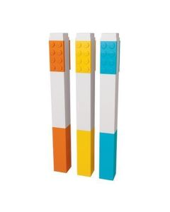 Zvýrazňovač, 3 různé barvy, sada, LEGO 51685