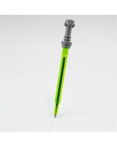 Gelové pero "Star Wars", limetková, 0,7 mm, světelný meč, LEGO 52878