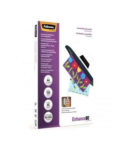 Laminovací fólie Fellowes A4 80 mic samolepící
