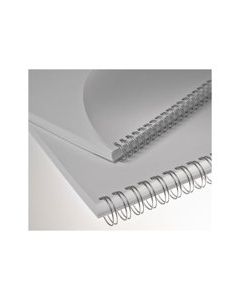 Kovové hřbety Eurosupplies (3/1") 9,5 mm stříbrné