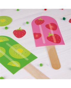 Dřívka – špachtle "Creative", přírodní, dřevěná, APLI