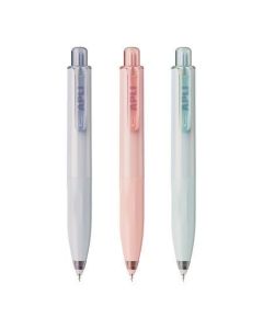 Gelové mini pero “Pocket Gel”, různé pastelové barvy, 0,5 mm, stiskací mechanismus, 3 ks, APLI 20499