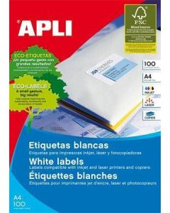 Etiketa, ILC, 99,1 x 93,1 mm, zaoblené rohy, 600 ks/bal., APLI 02421