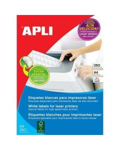 Etiketa, pro laserové tiskárny, 105x148 mm, 1000ks/bal., APLI