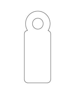Cenové etikety, bílá, 7 x 19mm, APLI