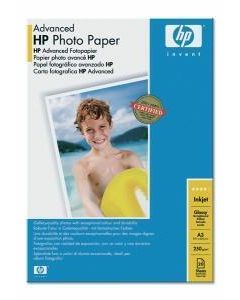 Fotografický papír, do inkoustové tiskárny, lesklý, A3, 250g, HP