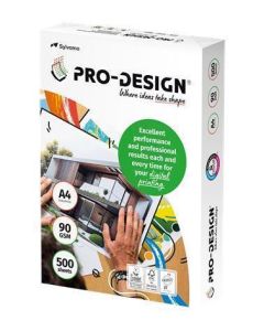 Xerografický papír, pro digitální tisk, A4, 90 g, 500 listů, PRO-DESIGN PRDES090X437(439)
