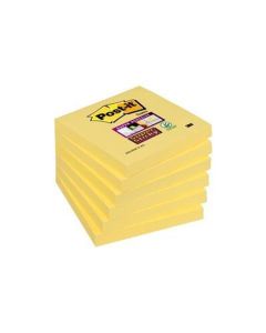 Samolepicí bloček "Super Sticky", žlutá, 76 x 76 mm, 1x 90 listů, 3M POSTIT 7100263706