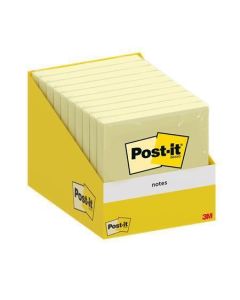 Samolepicí bloček, kanárkově žlutá, 76 x 76 mm, 1x 100 listů, 3M POSTIT 7100317841