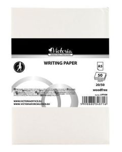 Papír na psaní, A5, 20/50, VICTORIA